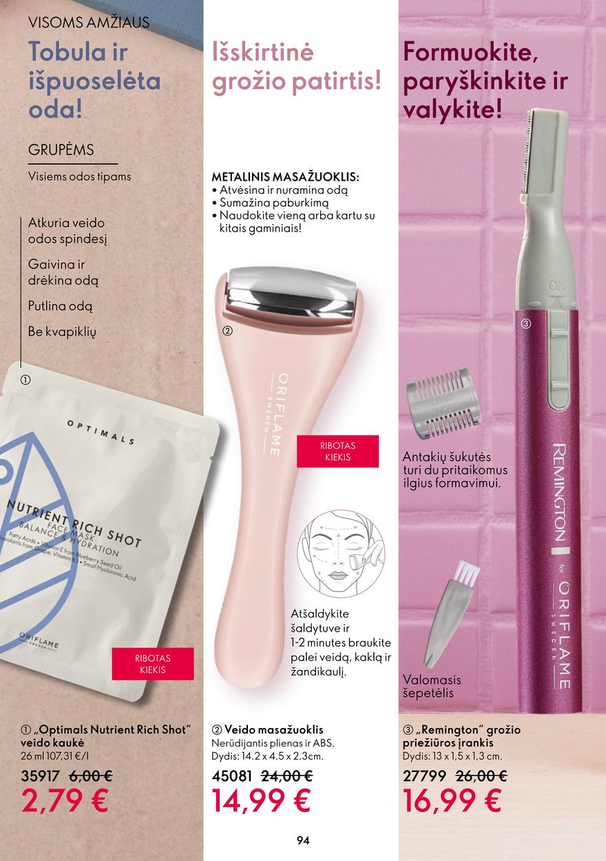 Oriflame katalogas akcijos nuo 
  2022-12-21 iki 
  2023-01-10 | Leidinukas.lt puslapis 94
