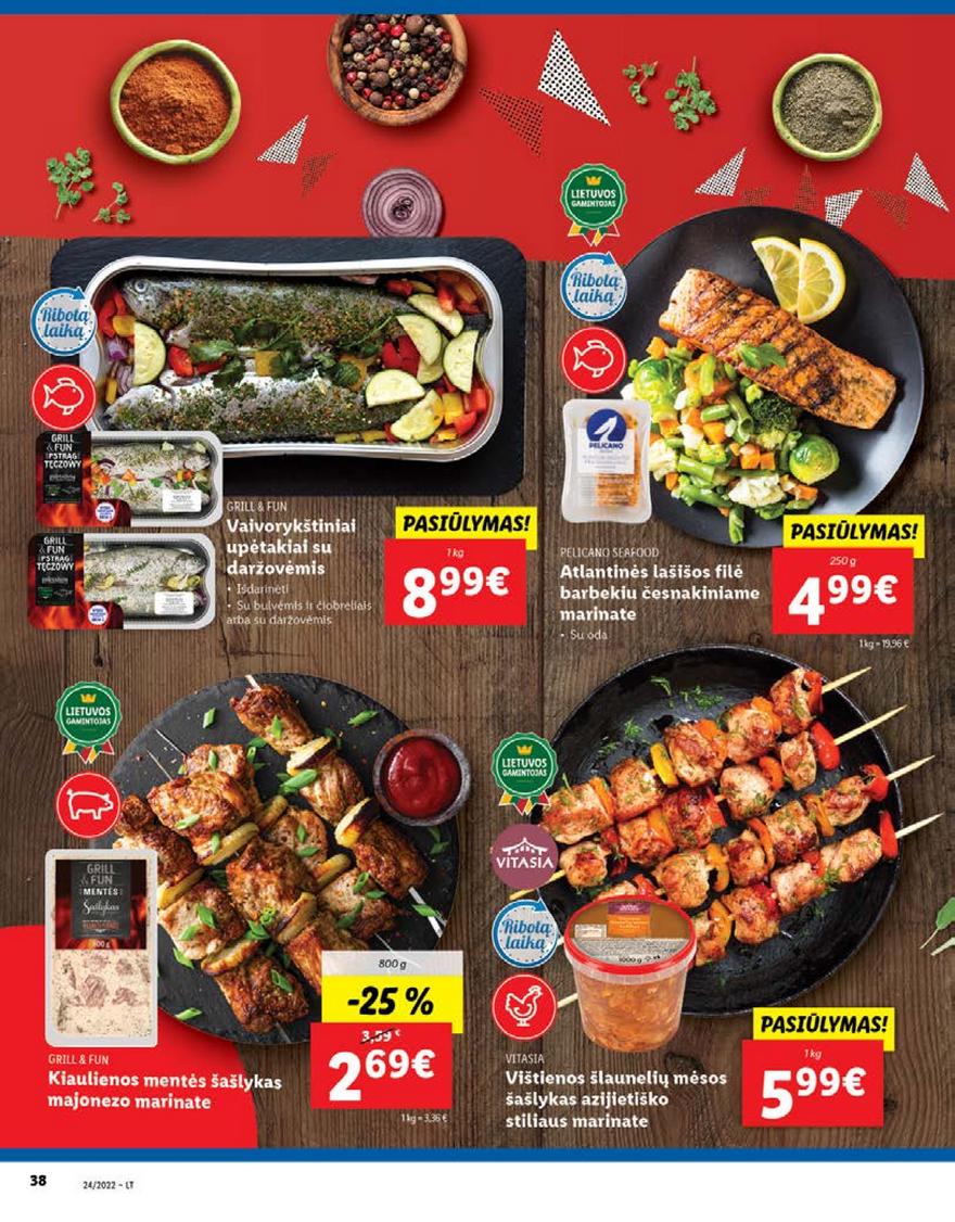 Lidl pasiūlymai akcijos nuo 
  2022-06-13 iki 
  2022-06-19 | Leidinukas.lt puslapis 38