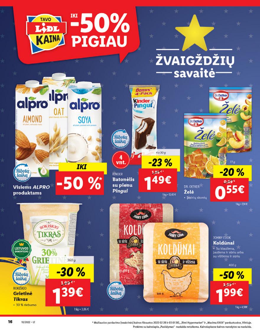 Ldil maisto leidinys akcijos nuo 
  2022-03-07 iki 
  2022-03-13 | Leidinukas.lt puslapis 16