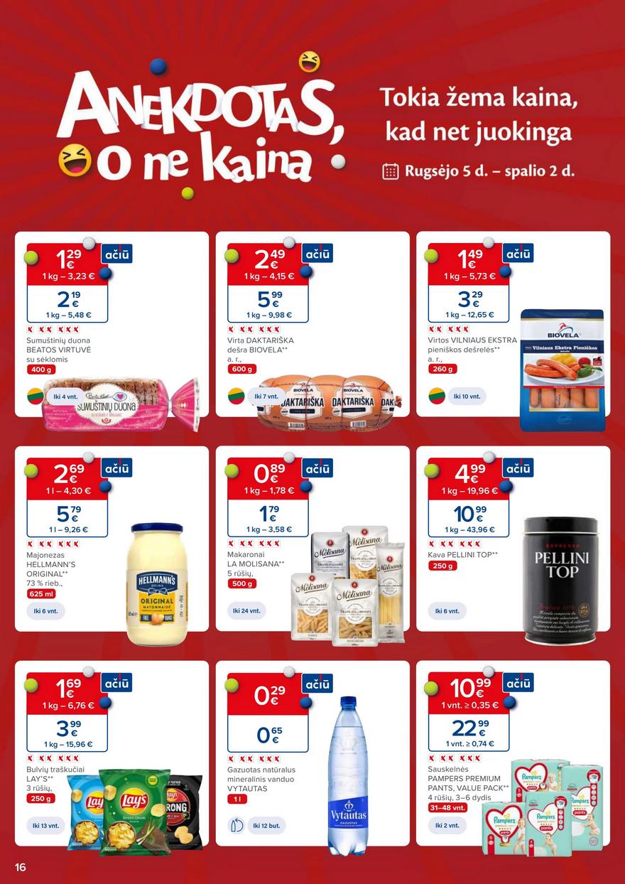 Maxima kaininis leidinys akcijos nuo 
  2023-09-19 iki 
  2023-09-25 | Leidinukas.lt puslapis 16