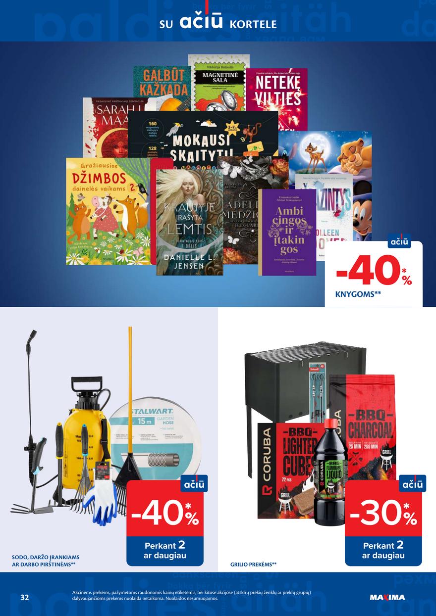Maxima leidinys akcijos nuo 
  2026-03-24 iki 
  2026-03-30 | Leidinukas.lt puslapis 32