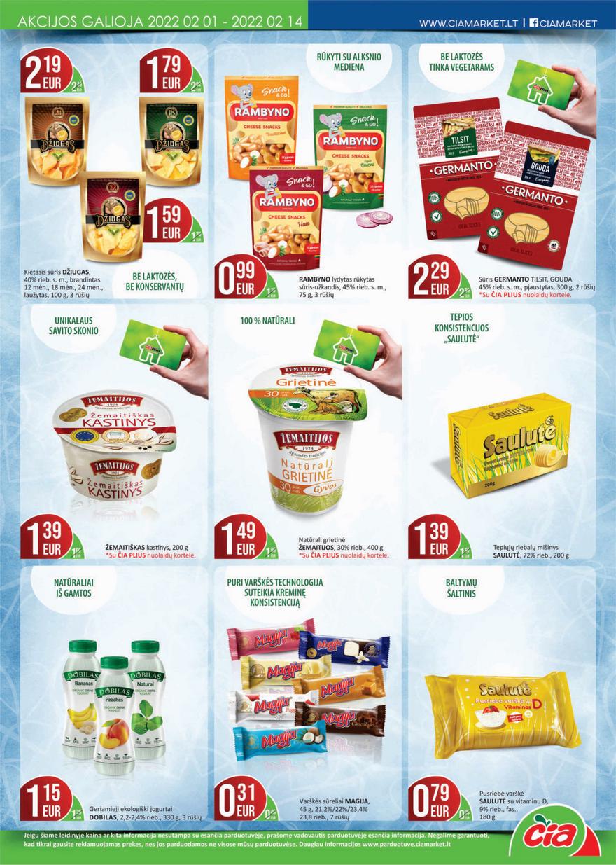 Čia market leidinys akcijos nuo 
  2022-02-01 iki 
  2022-02-14 | Leidinukas.lt puslapis 2