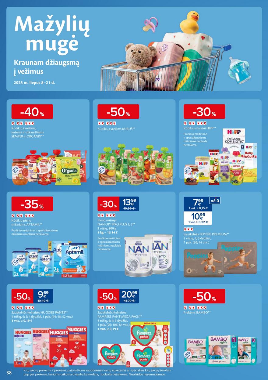 Maxima leidinys 28 akcijos nuo
2025-07-08 iki
2025-07-14 | Leidinukas.lt puslapis 38