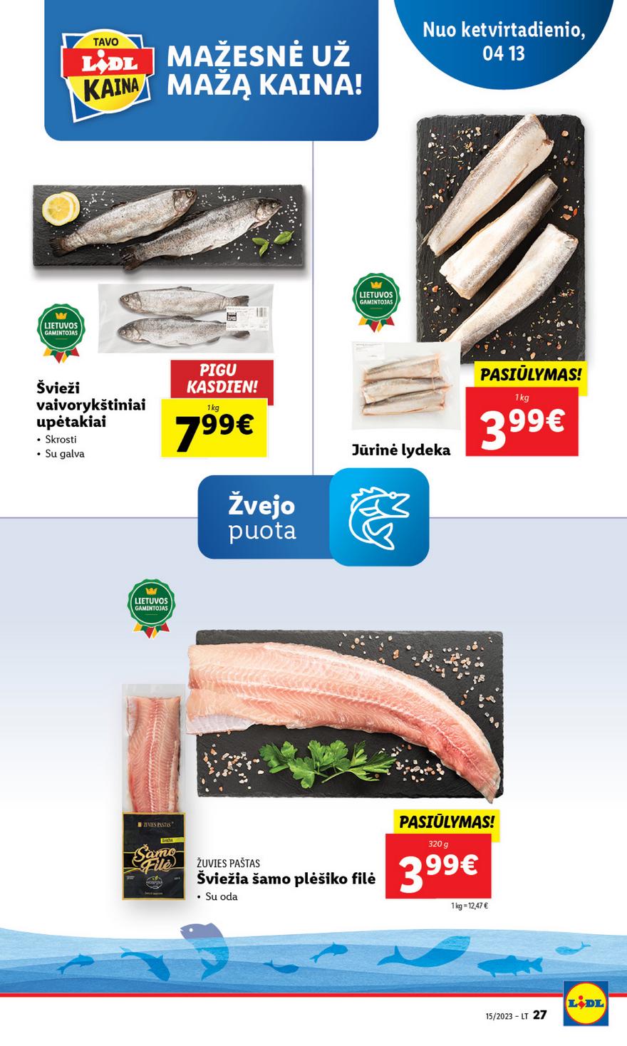 Lidl pasiūlymai akcijos nuo 
  2023-04-10 iki 
  2023-04-16 | Leidinukas.lt puslapis 27