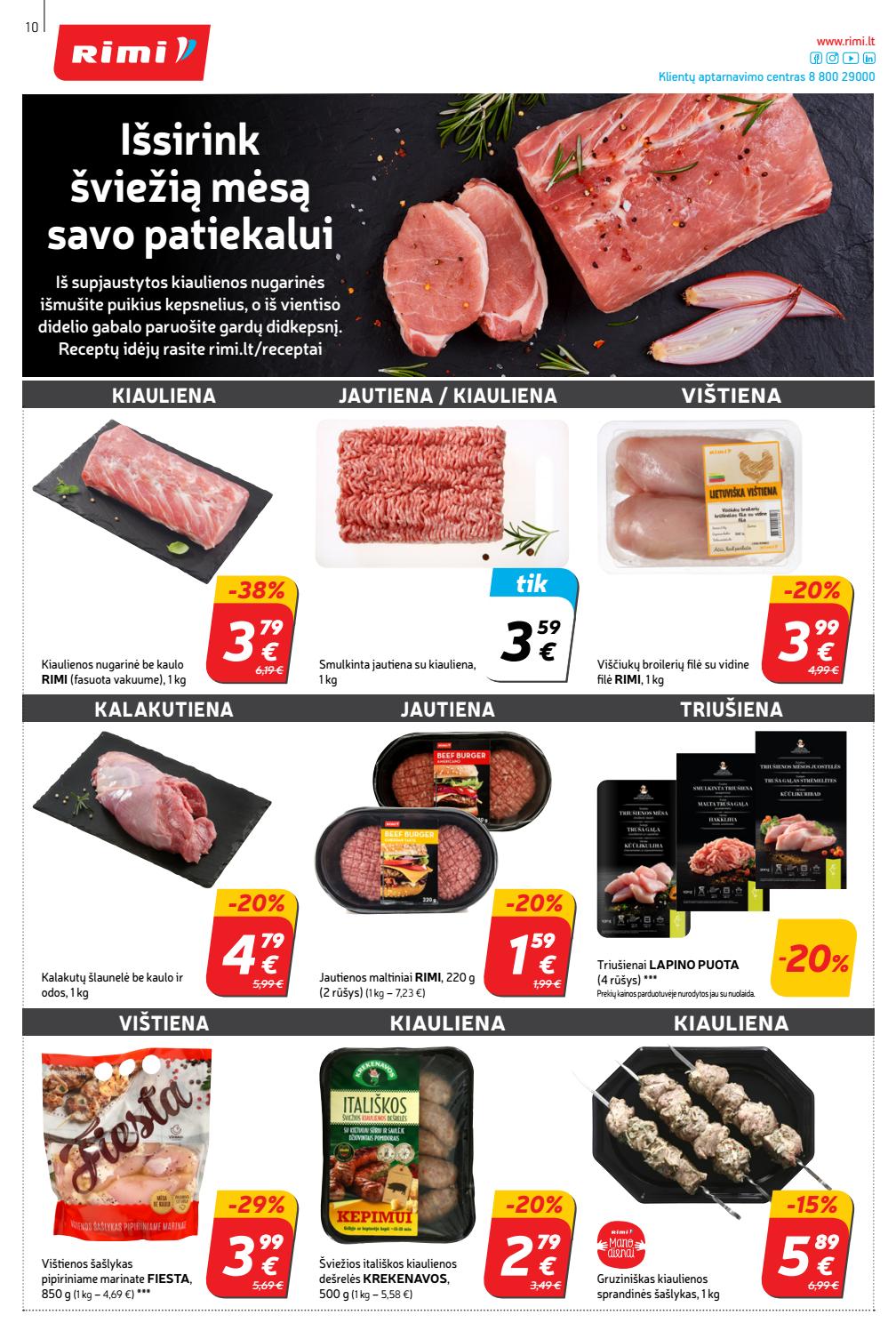 Rimi savaitinis leidinys akcijos nuo 
  2020-05-19 iki 
  2020-05-25 | Leidinukas.lt puslapis 10