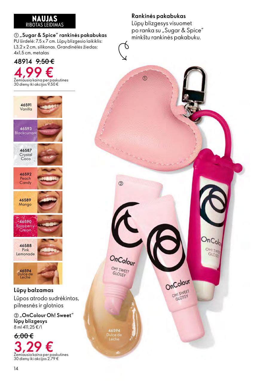 Oriflame katalogas akcijos nuo 
  2026-04-01 iki 
  2026-04-21 | Leidinukas.lt puslapis 14