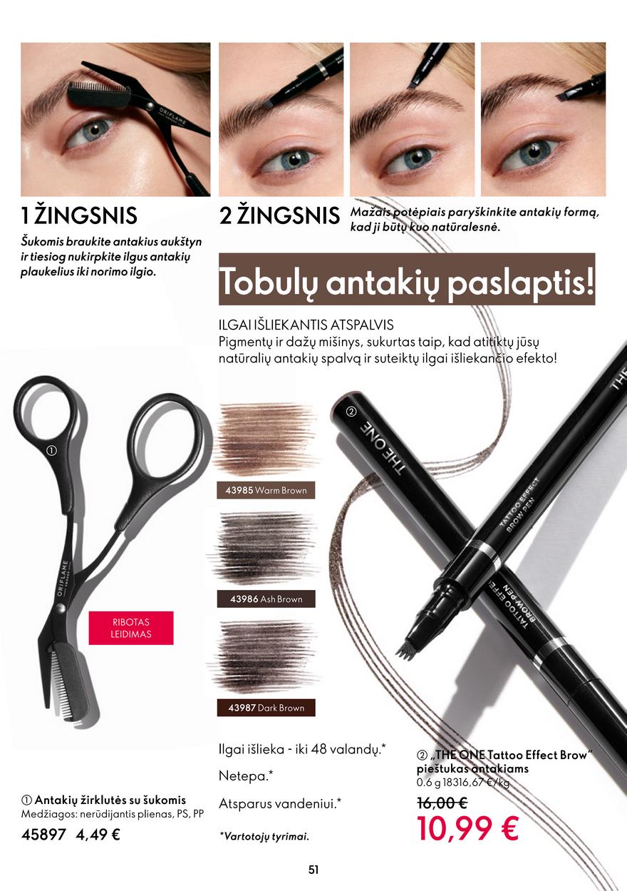 Oriflame katalogas akcijos nuo 
  2023-03-15 iki 
  2023-04-04 | Leidinukas.lt puslapis 51