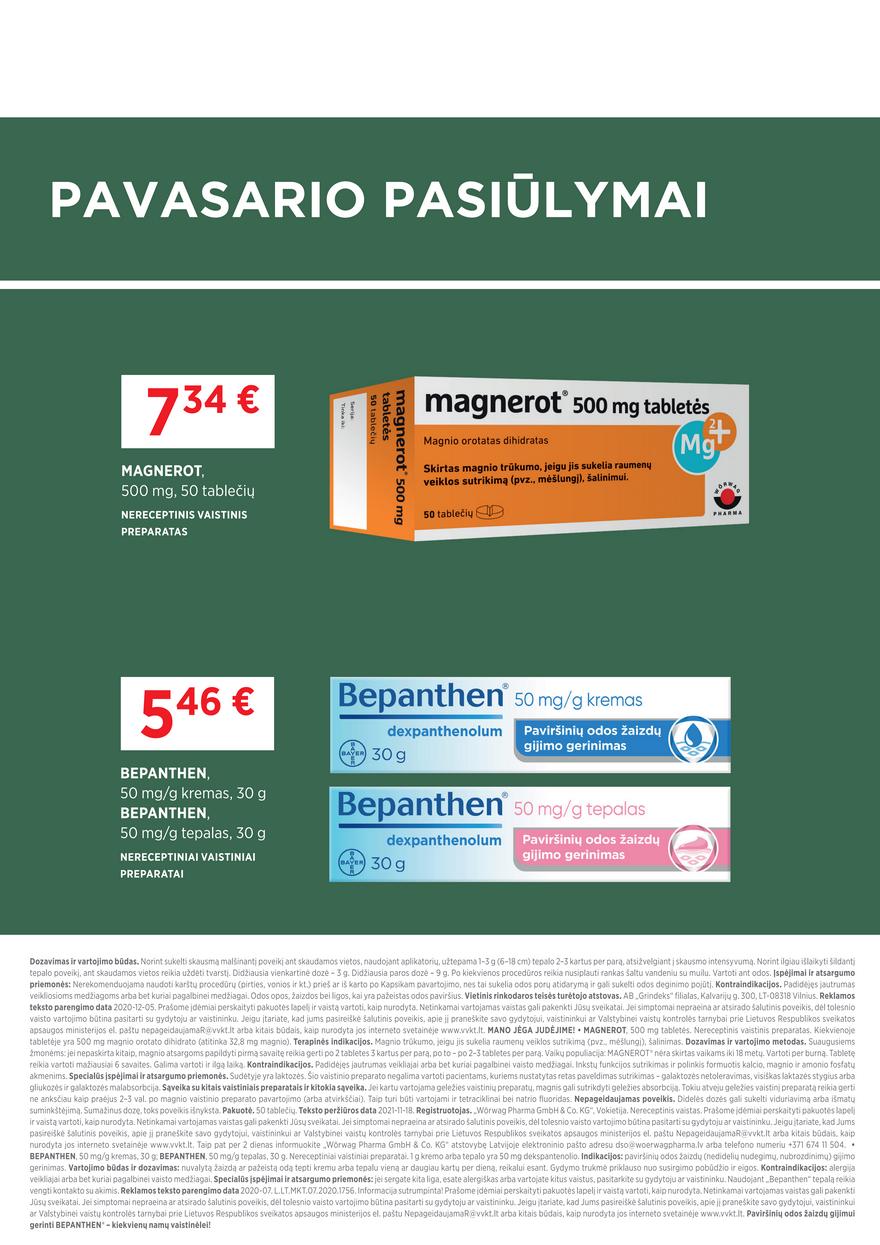 Euro vaistinė leidinys akcijos nuo 
  2022-03-01 iki 
  2022-03-31 | Leidinukas.lt puslapis 5