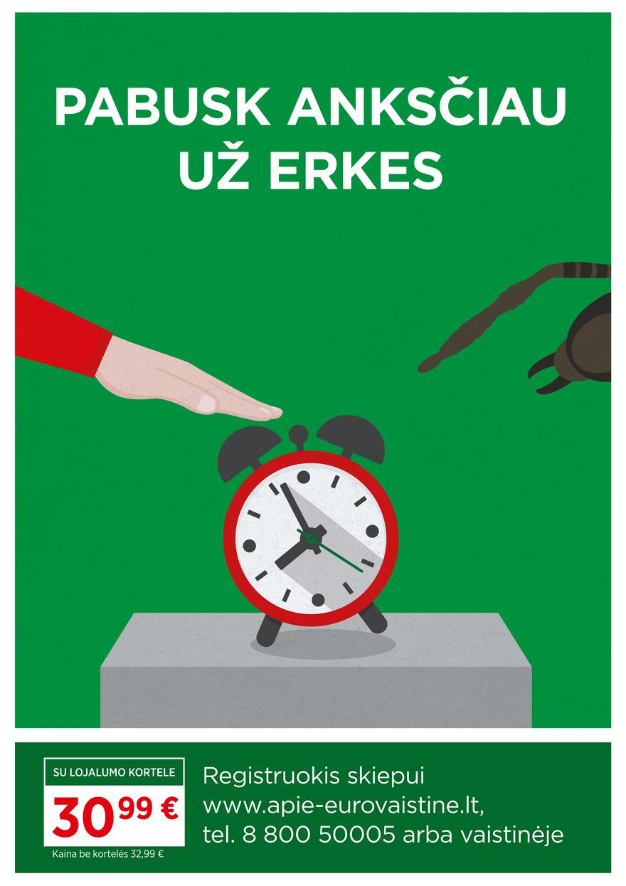 Euro vaistinė leidinys akcijos nuo 
  2023-03-02 iki 
  2023-03-31 | Leidinukas.lt puslapis 9