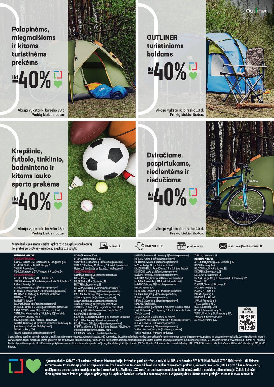 Senukai leidinys akcijos nuo 
  2022-05-25 iki 
  2022-06-13 | Leidinukas.lt puslapis 40