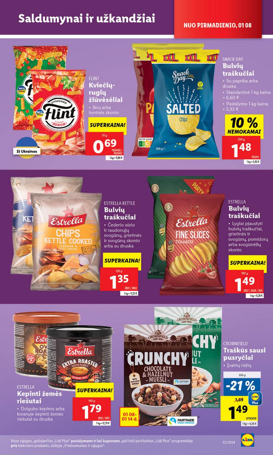 Lidl pasiūlymai akcijos nuo 
  2024-01-08 iki 
  2024-01-14 | Leidinukas.lt puslapis 28