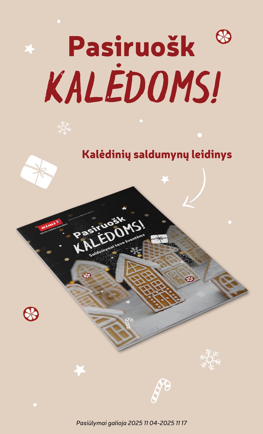 Rimi savaitinis leidinys akcijos nuo 
  2025-11-04 iki 
  2025-11-10 | Leidinukas.lt puslapis 20