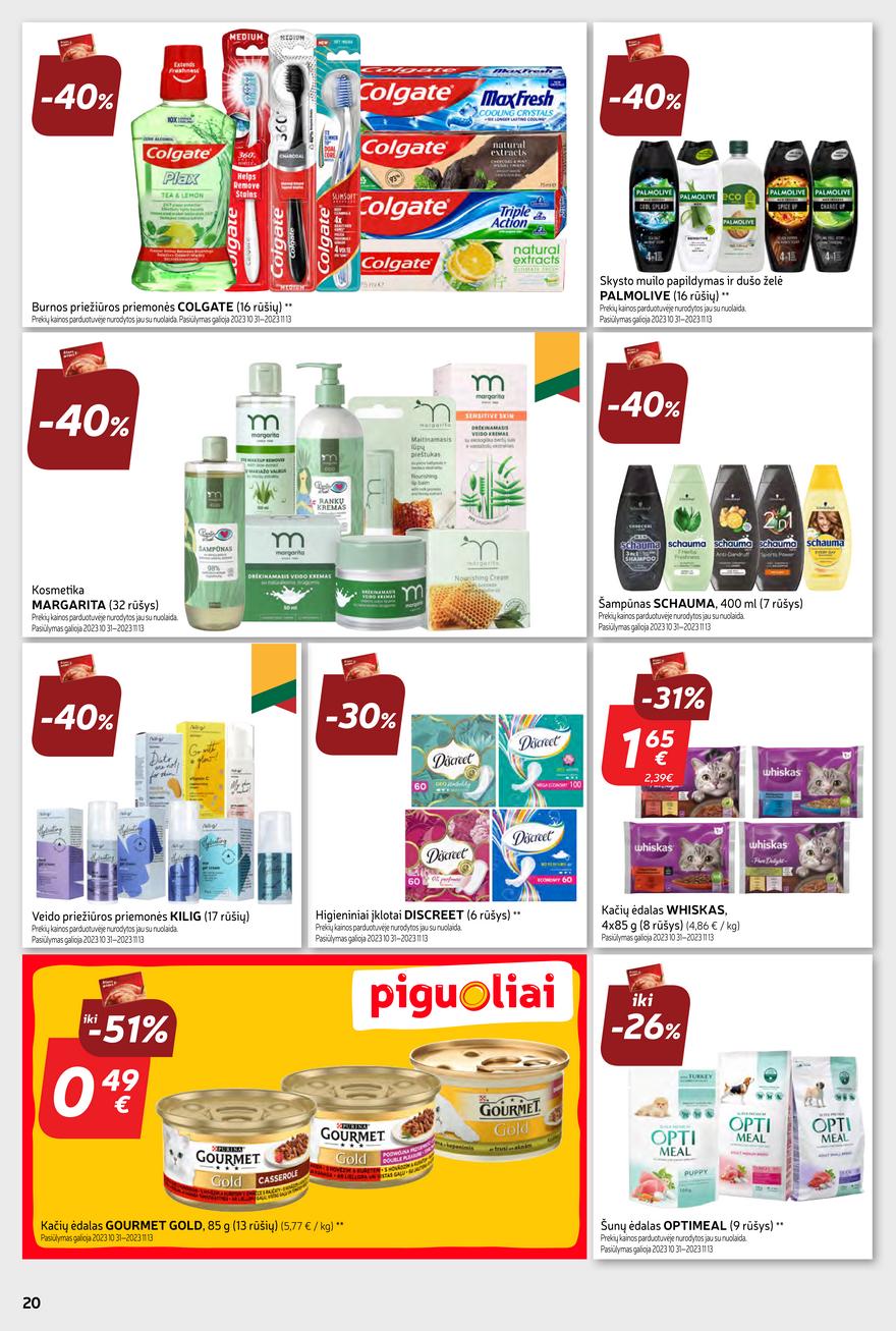 Rimi savaitinis leidinys akcijos nuo 
  2023-10-31 iki 
  2023-11-06 | Leidinukas.lt puslapis 20