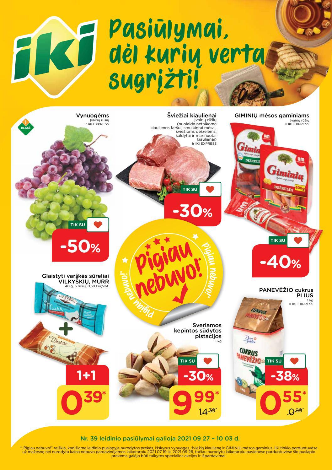 Iki savaitės leidinys akcijos nuo 
  2021-09-27 iki 
  2021-10-03 | Leidinukas.lt puslapis 1