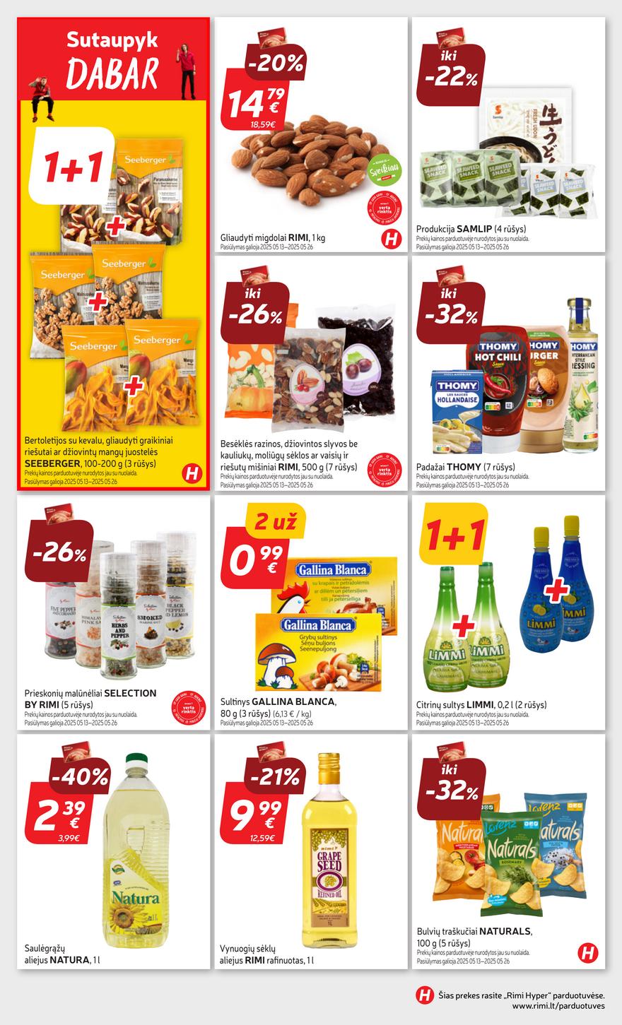 Rimi leidinys 21 akcijos nuo 
  2025-05-20 iki 
  2025-05-26 | Leidinukas.lt puslapis 25