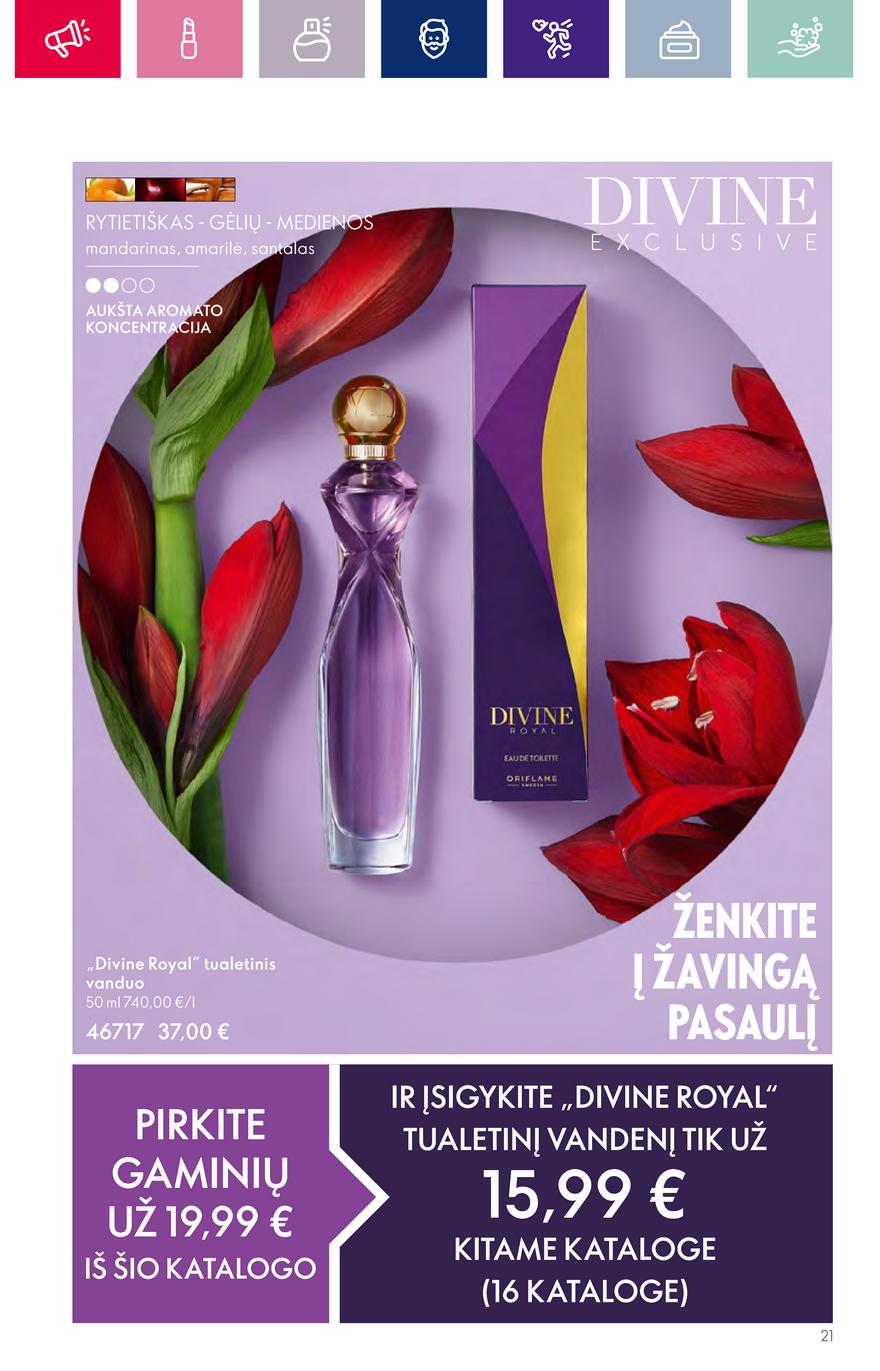 Oriflame katalogas akcijos nuo 
  2023-10-04 iki 
  2023-11-01 | Leidinukas.lt puslapis 21