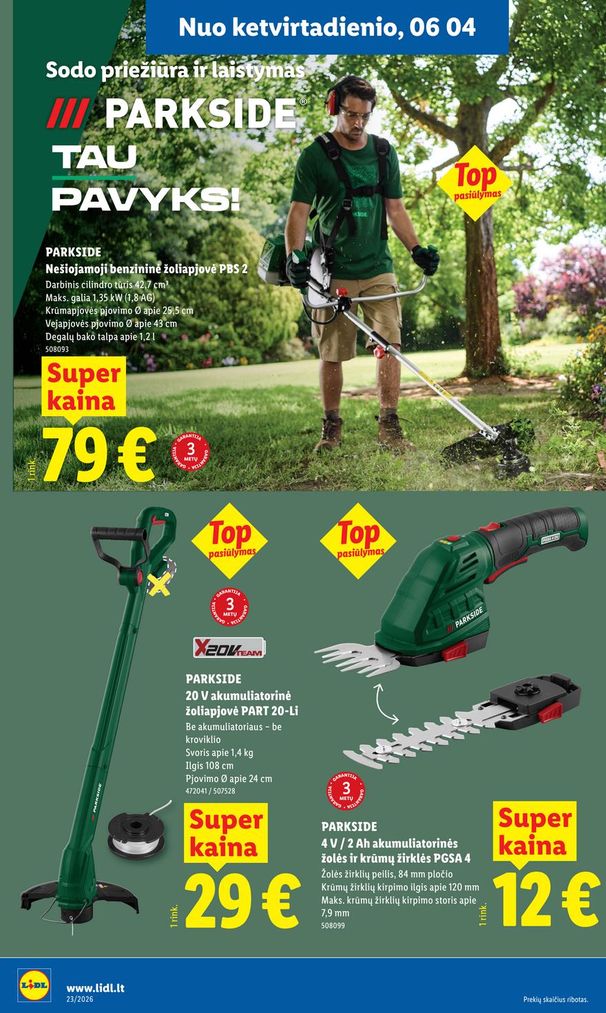 Lidl leidinys akcijos nuo 
  2026-06-01 iki 
  2026-06-07 | Leidinukas.lt puslapis 16