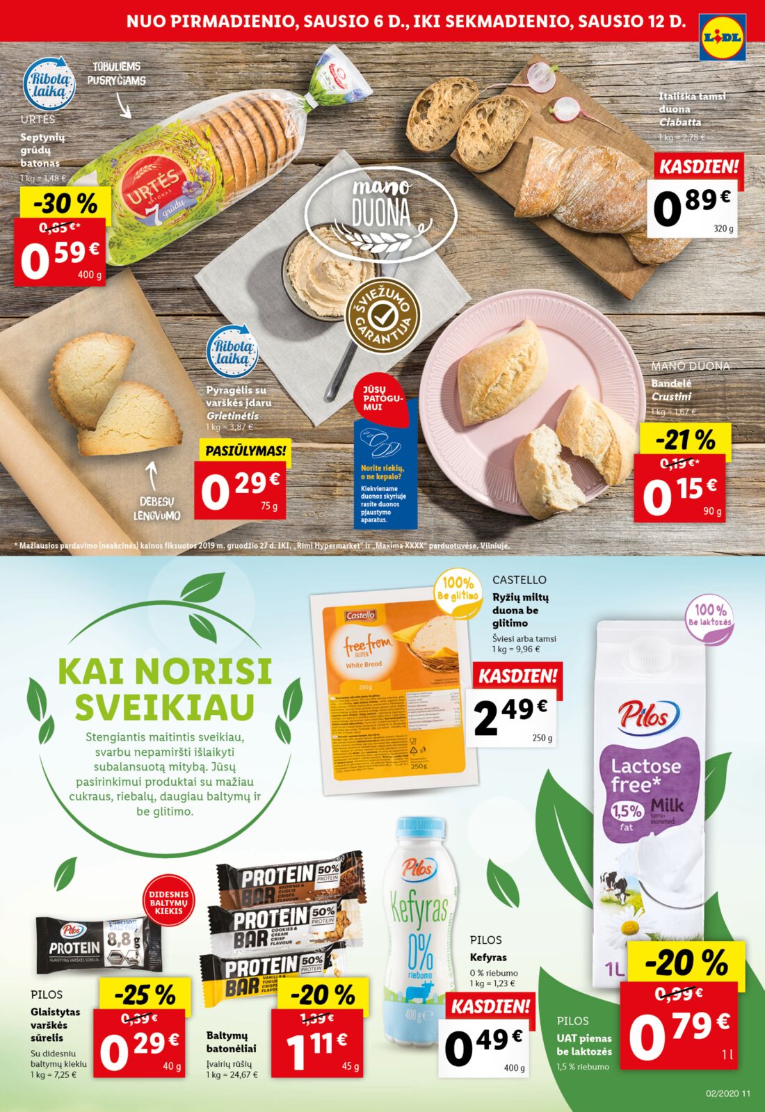 Lidl savaitinis leidinys akcijos nuo 
  2020-01-06 iki 
  2020-01-12 | Leidinukas.lt puslapis 11