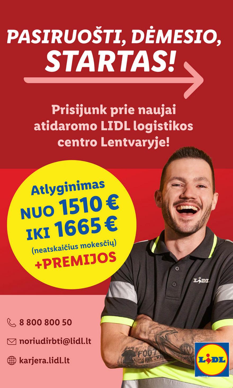 Lidl pasiūlymai akcijos nuo 
  2024-02-26 iki 
  2024-03-03 | Leidinukas.lt puslapis 40