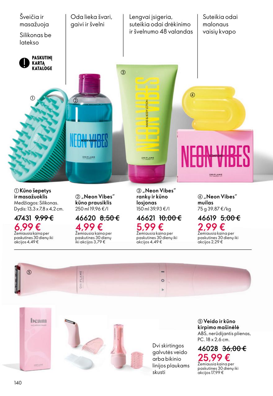 Oriflame katalogas akcijos nuo 
  2025-12-10 iki 
  2025-12-30 | Leidinukas.lt puslapis 140