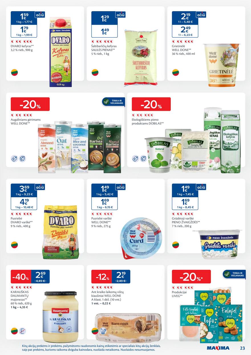 Maxima savaitinis leidinys 23 akcijos nuo 
  2025-06-03 iki 
  2025-06-09 | Leidinukas.lt puslapis 23