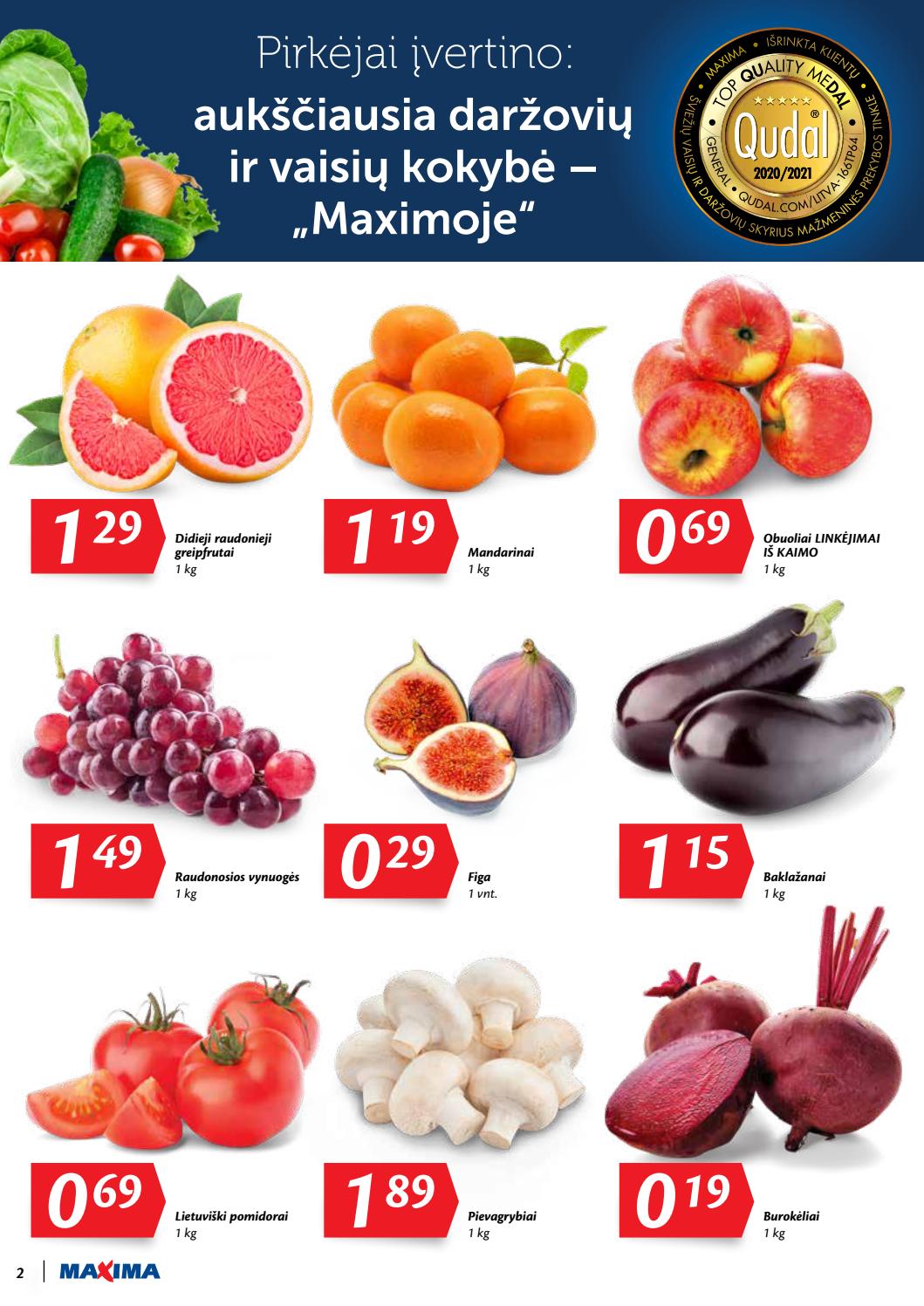 Maxima kaininis leidinys akcijos nuo 
  2020-09-08 iki 
  2020-09-14 | Leidinukas.lt puslapis 2