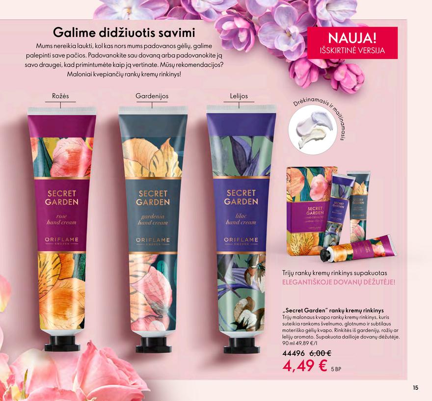 Oriflame katalogas akcijos nuo 
  2022-03-01 iki 
  2022-03-31 | Leidinukas.lt puslapis 15