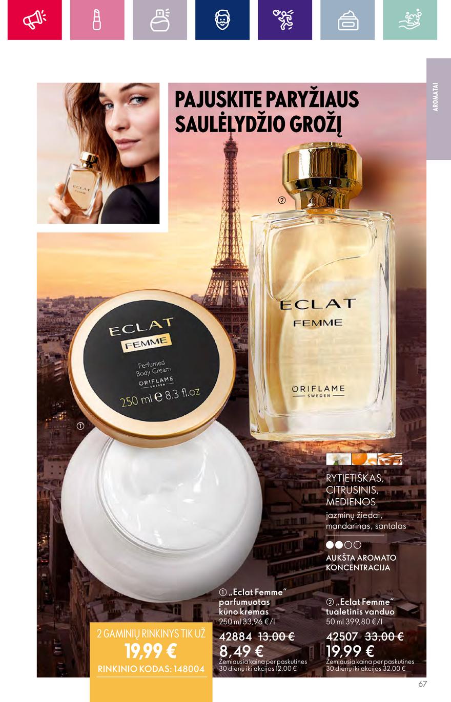 Oriflame katalogas akcijos nuo 
  2023-10-04 iki 
  2023-11-01 | Leidinukas.lt puslapis 67