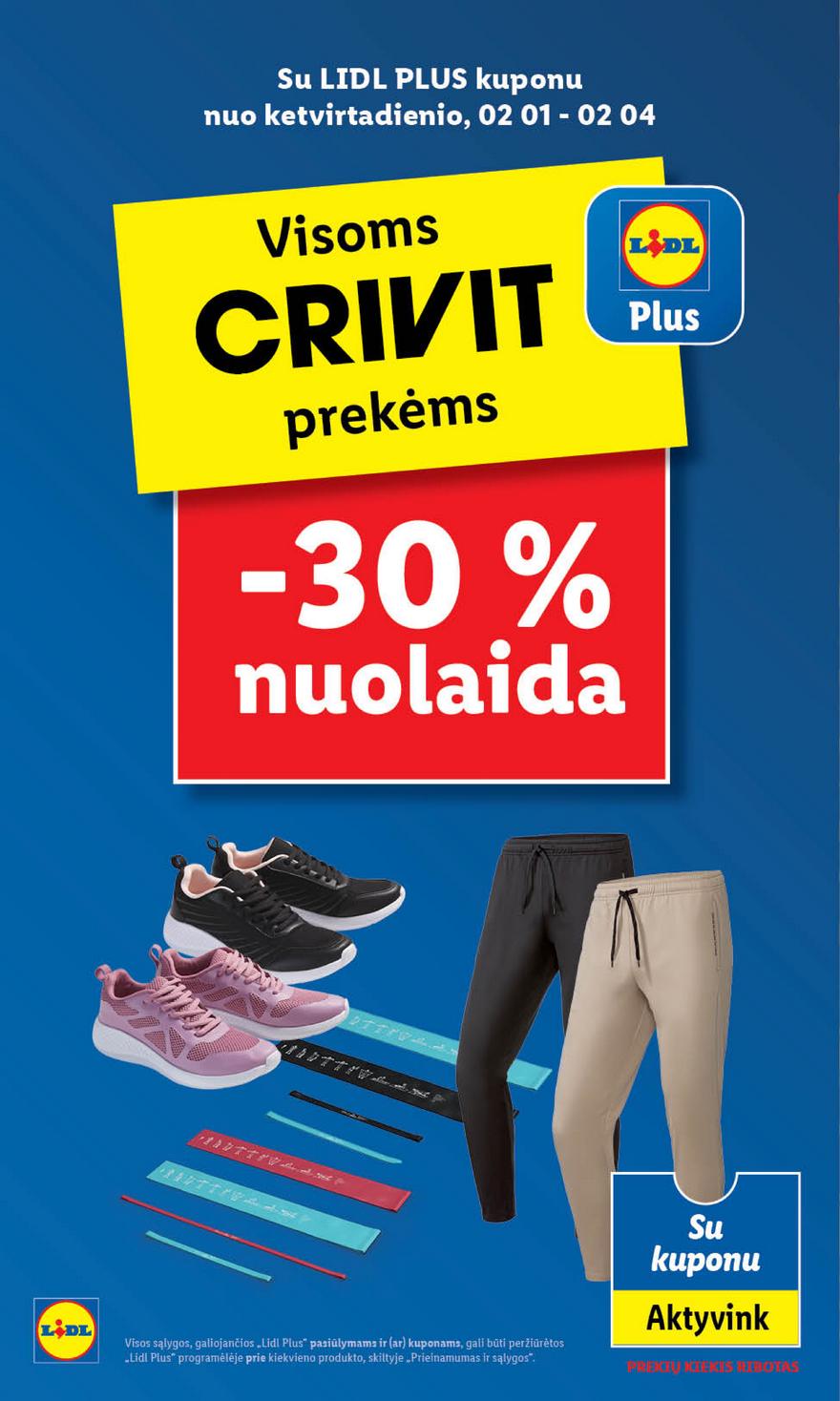 Lidl pasiūlymai akcijos nuo 
  2024-01-29 iki 
  2024-02-04 | Leidinukas.lt puslapis 36