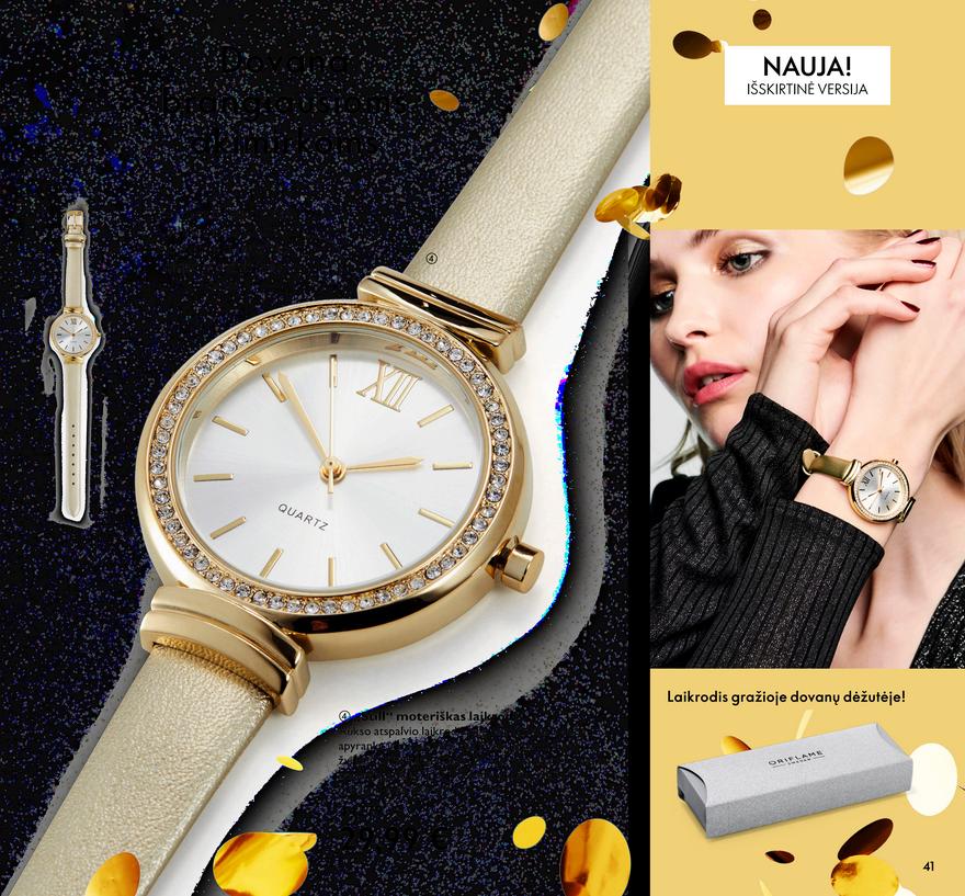 Oriflame katalogas akcijos nuo 
  2021-12-01 iki 
  2021-12-31 | Leidinukas.lt puslapis 41