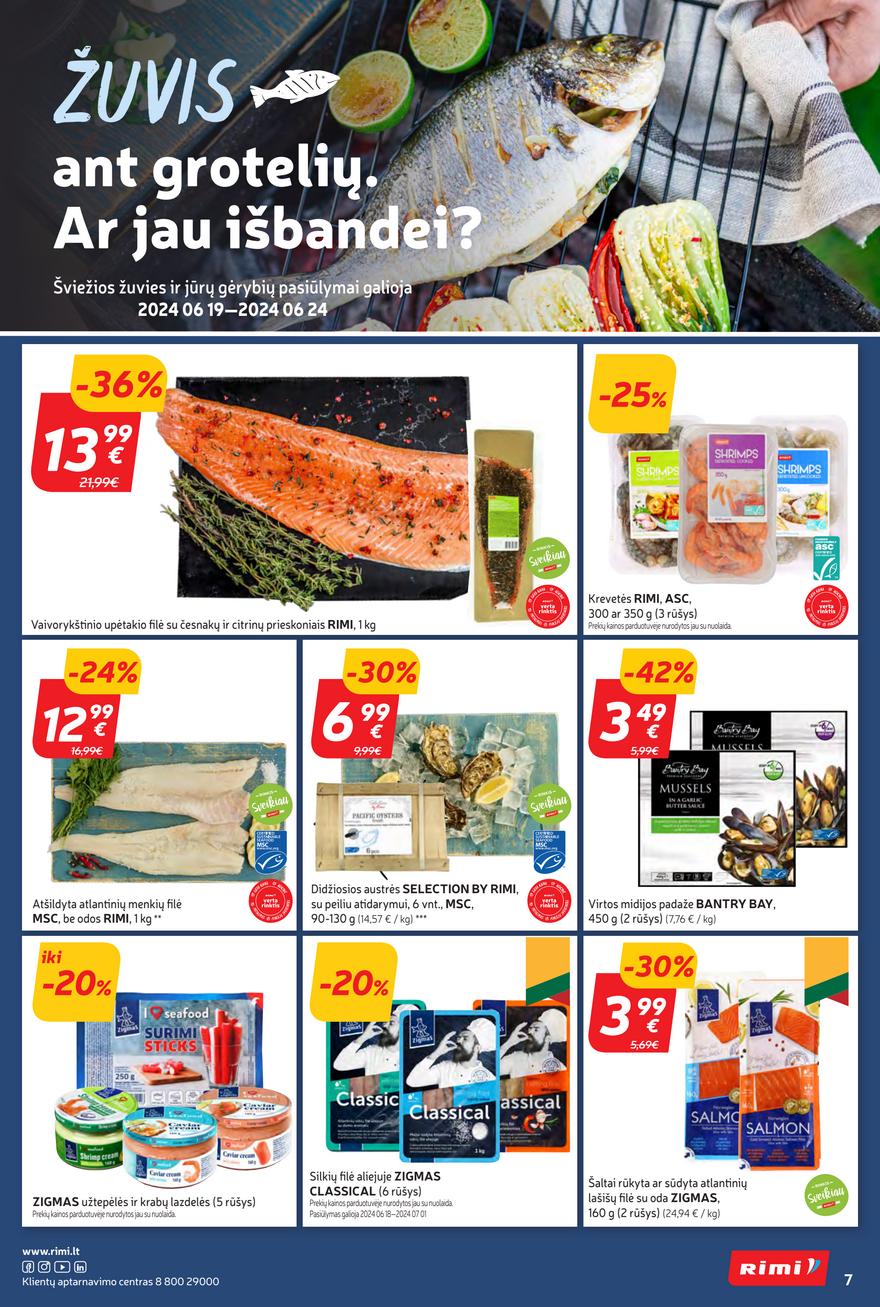 Rimi savaitinis leidinys akcijos nuo 
  2024-06-18 iki 
  2024-06-24 | Leidinukas.lt puslapis 7