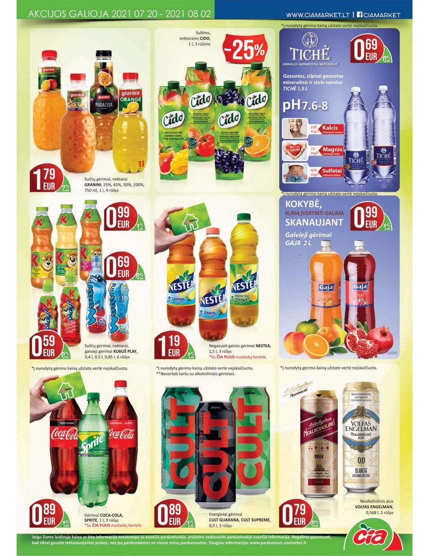 Čia market leidinys akcijos nuo 
  2021-07-20 iki 
  2021-08-02 | Leidinukas.lt puslapis 10