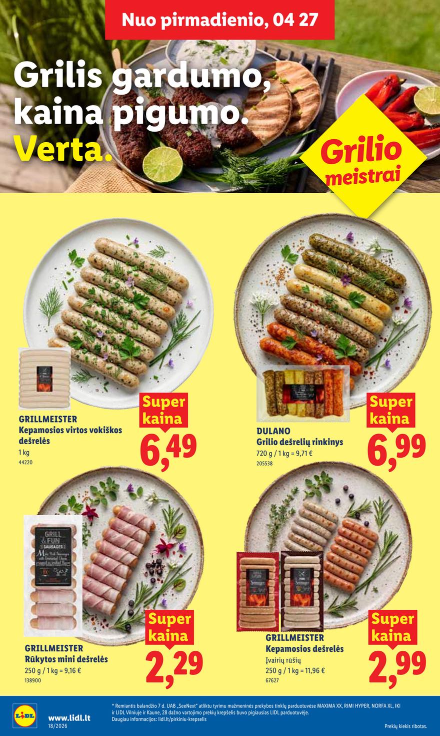 Lidl leidinys naujas akcijos nuo 
  2026-04-27 iki 
  2026-05-03 | Leidinukas.lt puslapis 10