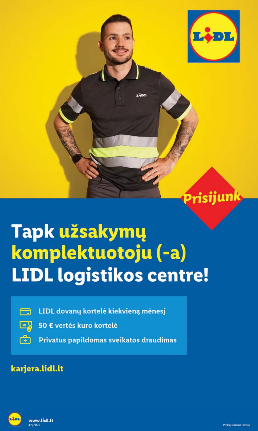 Lidl leidinys naujas akcijos nuo 
  2025-10-13 iki 
  2025-10-19 | Leidinukas.lt puslapis 60