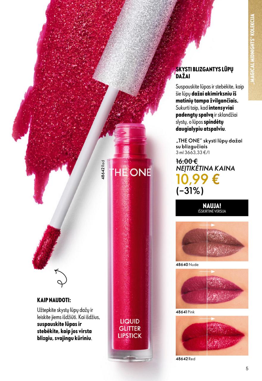 Oriflame katalogas akcijos nuo 
  2025-11-19 iki 
  2025-12-09 | Leidinukas.lt puslapis 5