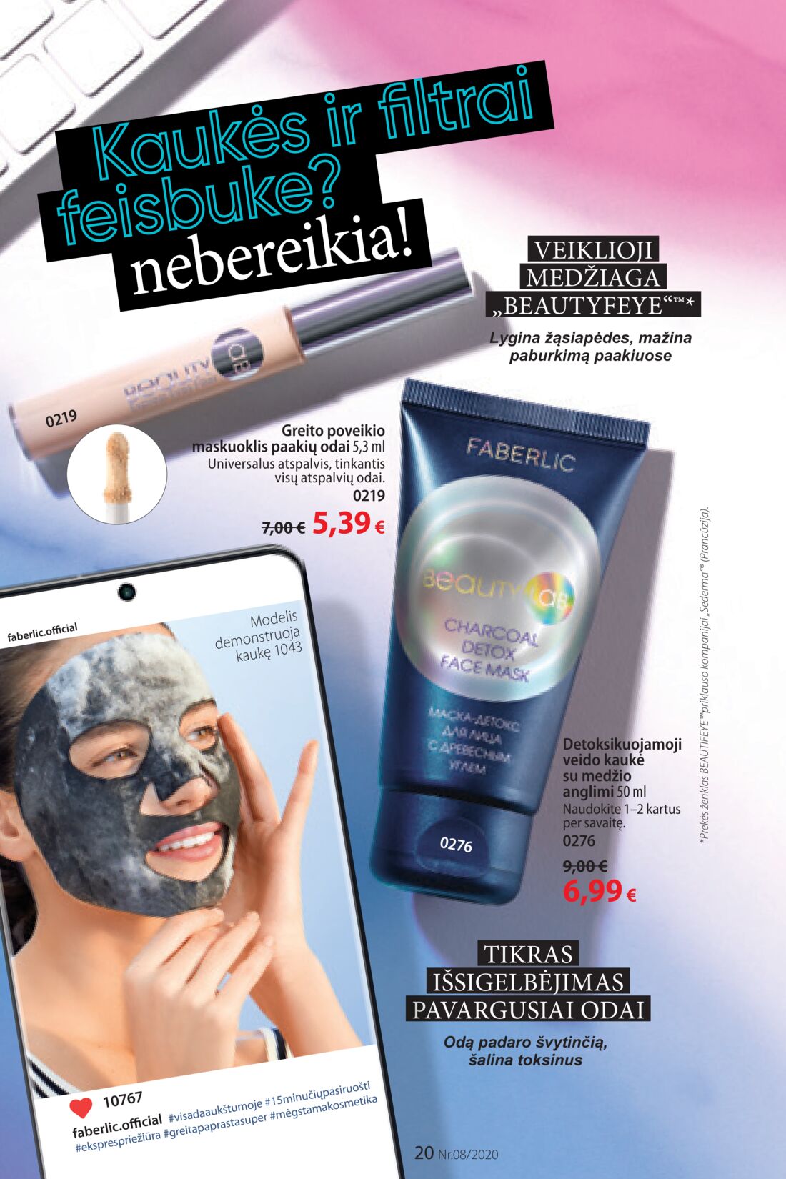 Faberlic leidinys akcijos nuo 
  2020-05-18 iki 
  2020-06-07 | Leidinukas.lt puslapis 20