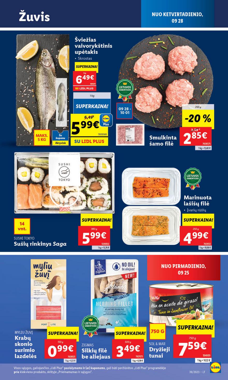 Lidl pasiūlymai akcijos nuo 
  2023-09-25 iki 
  2023-10-01 | Leidinukas.lt puslapis 23
