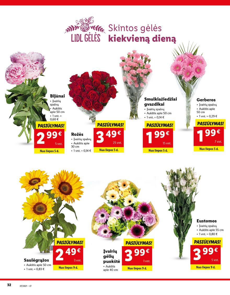 Lidl maisto prekių pasiūlymai akcijos nuo 
  2021-07-05 iki 
  2021-07-11 | Leidinukas.lt puslapis 32