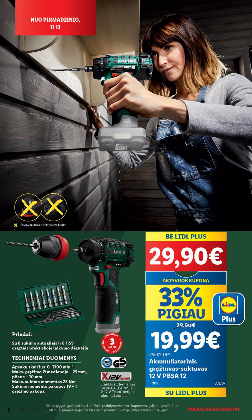 Ldil ne maisto prekių pasiūlymai akcijos nuo 
  2023-11-13 iki 
  2023-11-19 | Leidinukas.lt puslapis 2