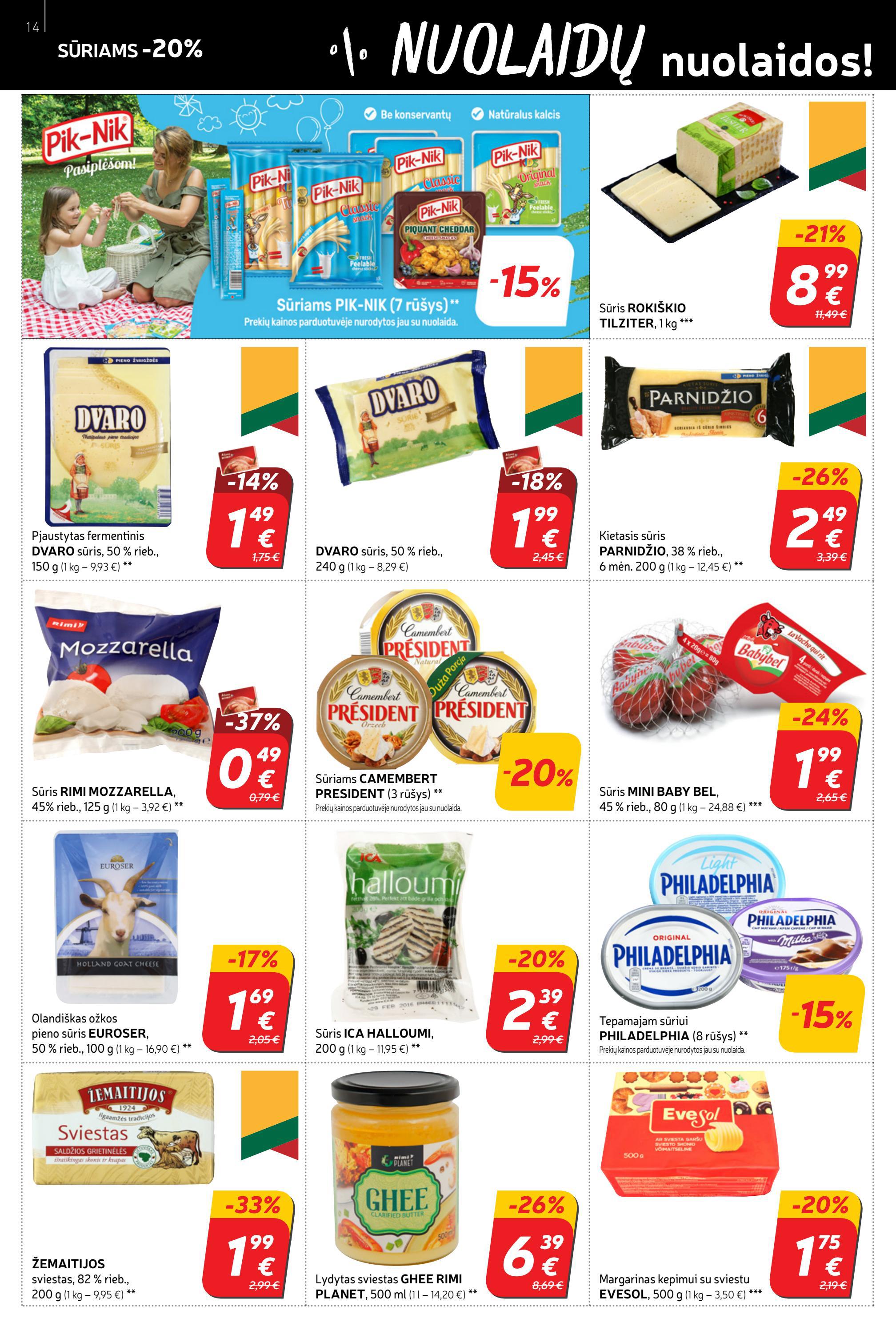 Rimi savaitinis leidinys akcijos nuo 
  2022-05-17 iki 
  2022-05-23 | Leidinukas.lt puslapis 14