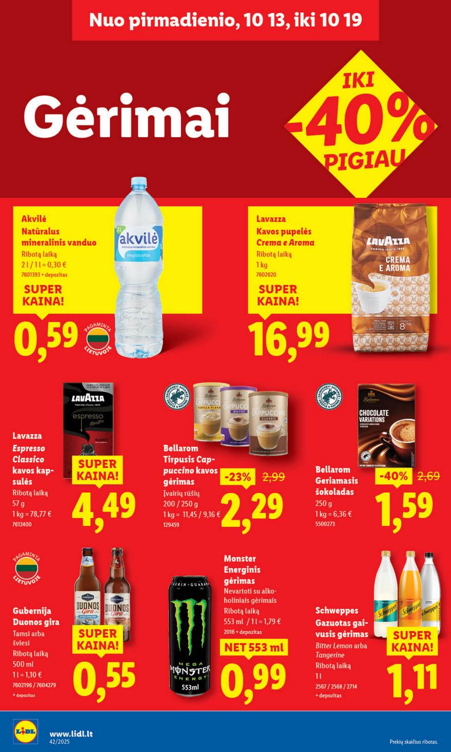 Lidl leidinys naujas akcijos nuo 
  2025-10-13 iki 
  2025-10-19 | Leidinukas.lt puslapis 36