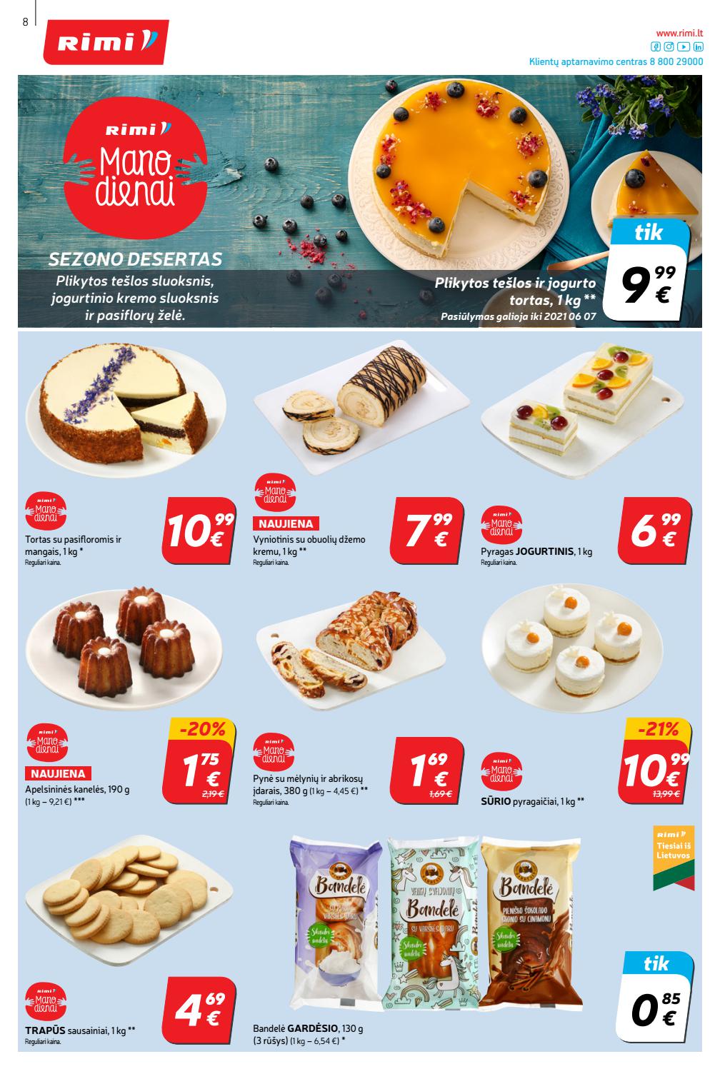 Rimi savaitinis leidinys akcijos nuo
2021-06-01 iki
2021-06-07 | Leidinukas.lt puslapis 8