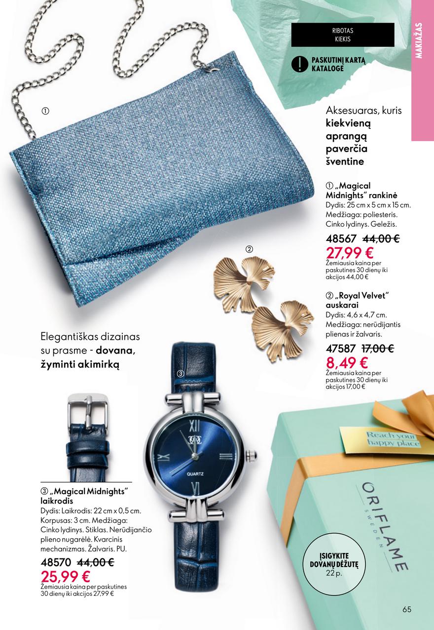 Oriflame katalogas akcijos nuo 
  2026-02-18 iki 
  2026-03-10 | Leidinukas.lt puslapis 65
