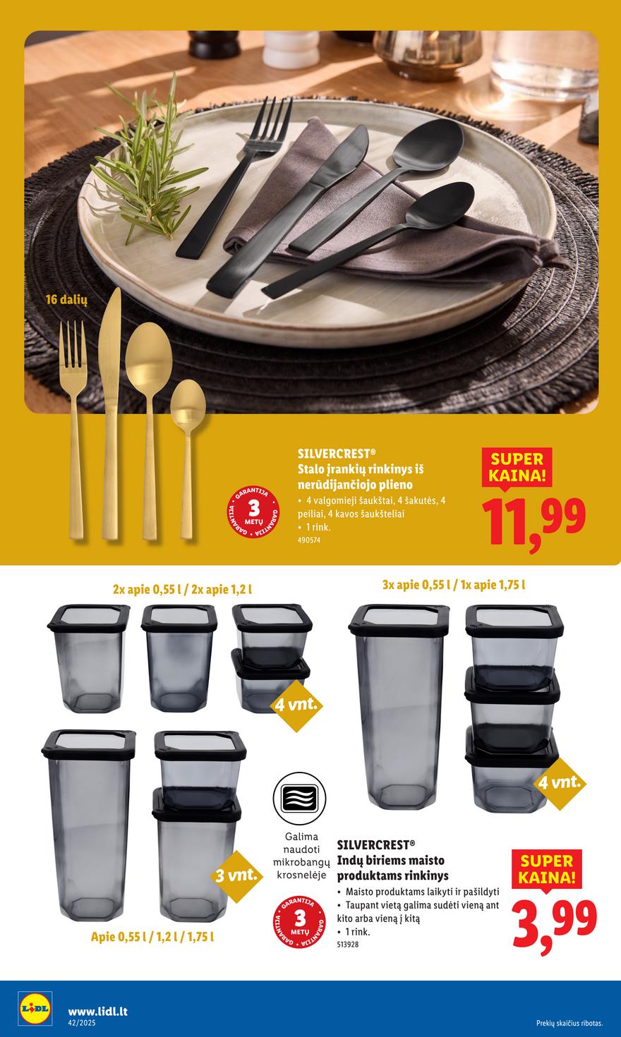 Lidl leidinys akcijos nuo 
  2025-10-13 iki 
  2025-10-19 | Leidinukas.lt puslapis 6