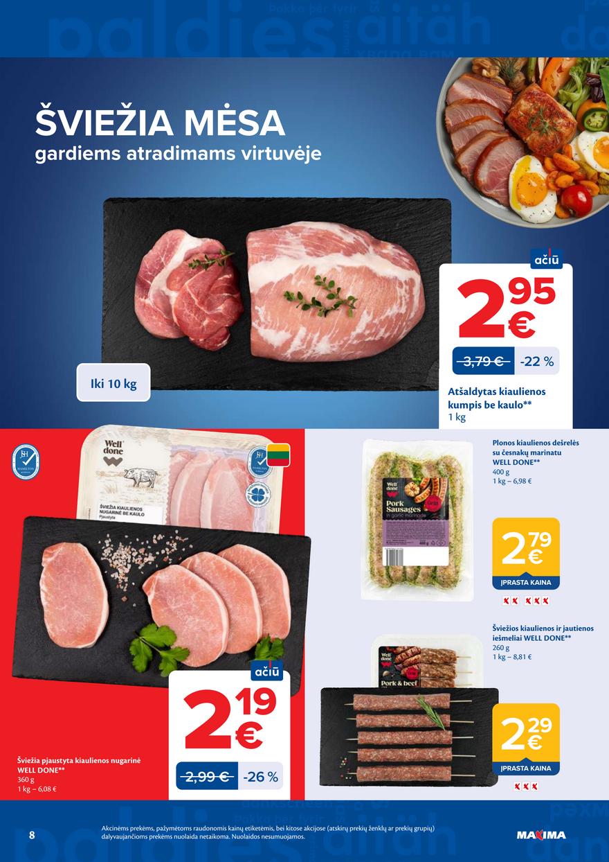 Maxima leidinys akcijos nuo 
  2026-05-26 iki 
  2026-06-01 | Leidinukas.lt puslapis 8