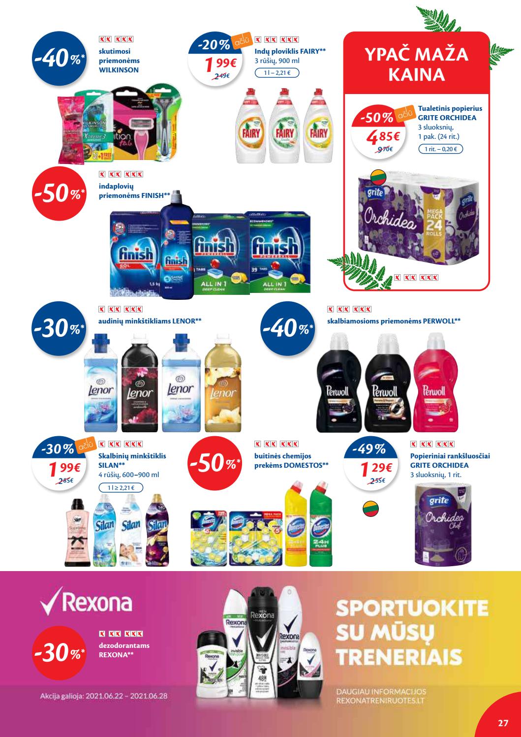 Maxima kaininis leidinys akcijos nuo 
  2021-06-22 iki 
  2021-06-28 | Leidinukas.lt puslapis 27