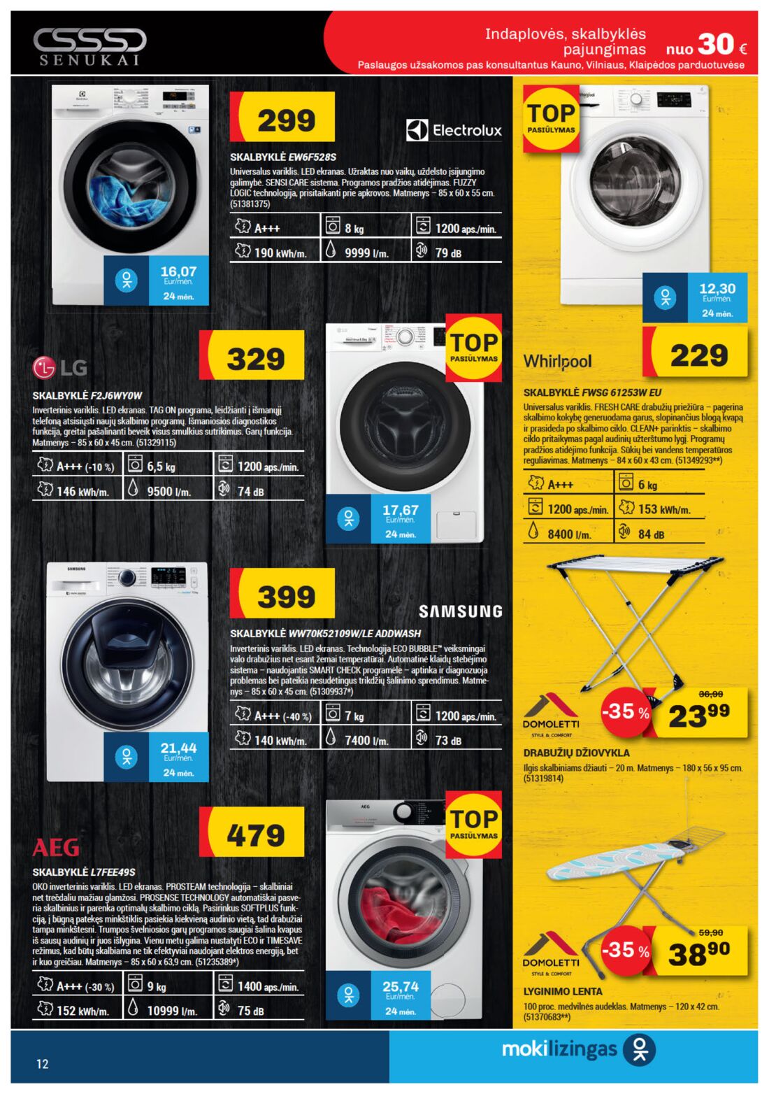 Senukai reklaminis leidinys akcijos nuo 
  2019-06-06 iki 
  2019-07-01 | Leidinukas.lt puslapis 12