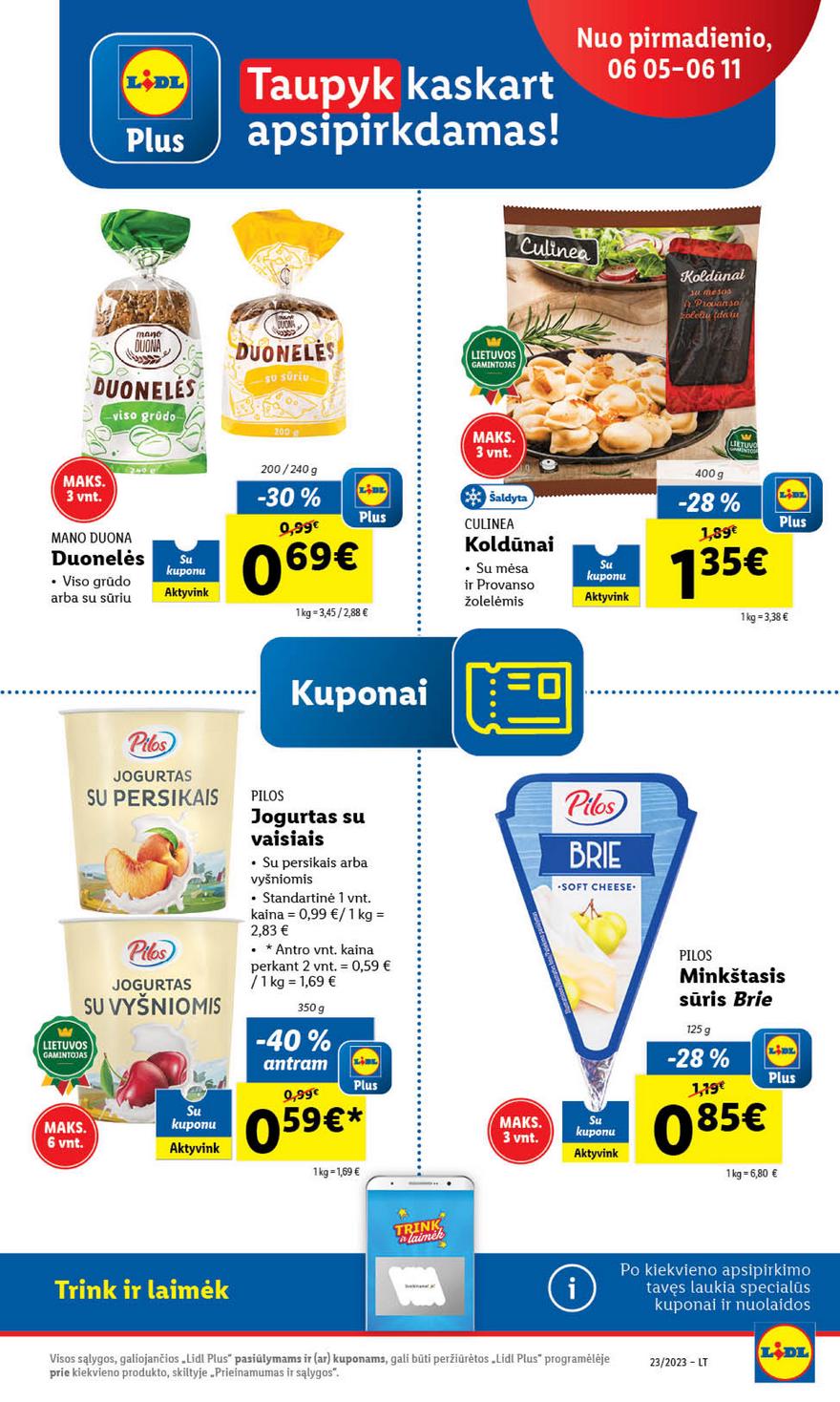Lidl pasiūlymai akcijos nuo 
  2023-06-05 iki 
  2023-06-11 | Leidinukas.lt puslapis 17