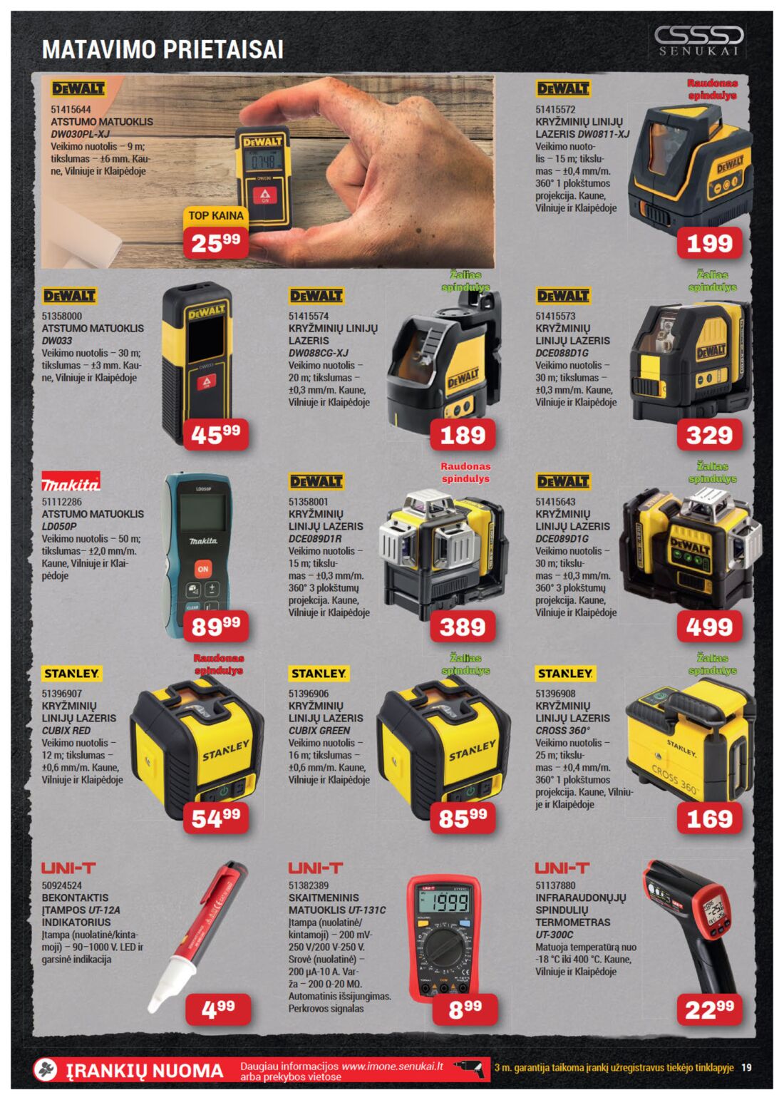 Senukai reklaminis leidinys akcijos nuo 
  2019-09-12 iki 
  2019-09-28 | Leidinukas.lt puslapis 19