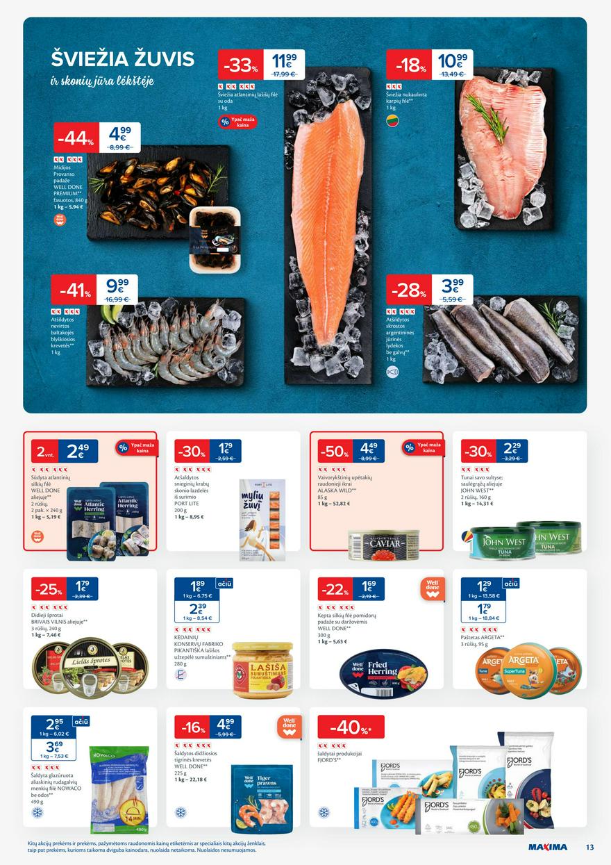 Maxima savaitinis leidinys 49 akcijos nuo
2024-12-03 iki
2024-12-09 | Leidinukas.lt puslapis 13